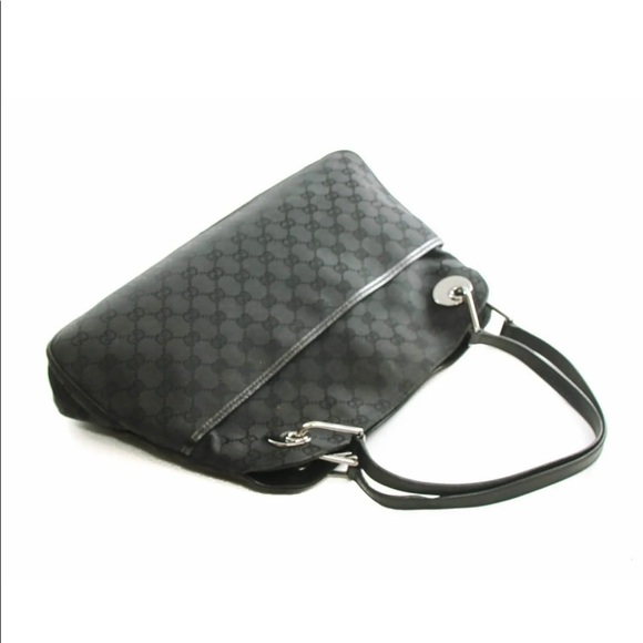 Authentic Gucci XL black shoulder bag signature GG monogram Amazing Condition! - Picture 6 of 14